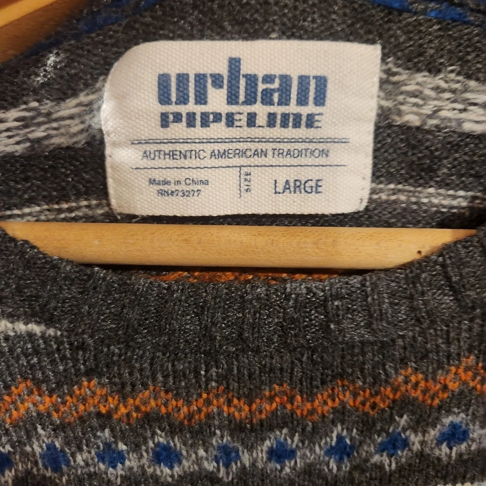 Urban Pipeline Multicolor Patterned Sweater 2BB